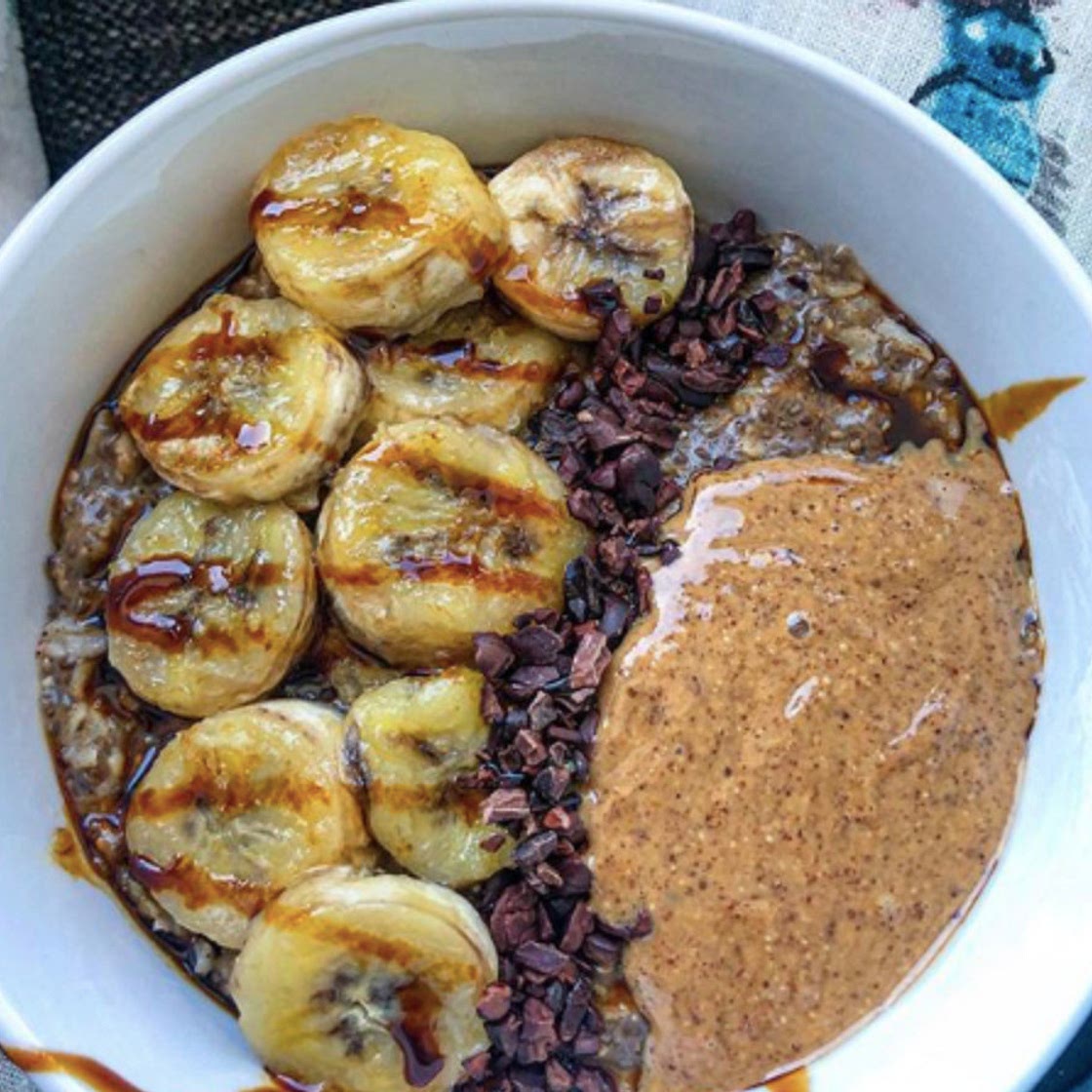 Caramelized Banana Oats