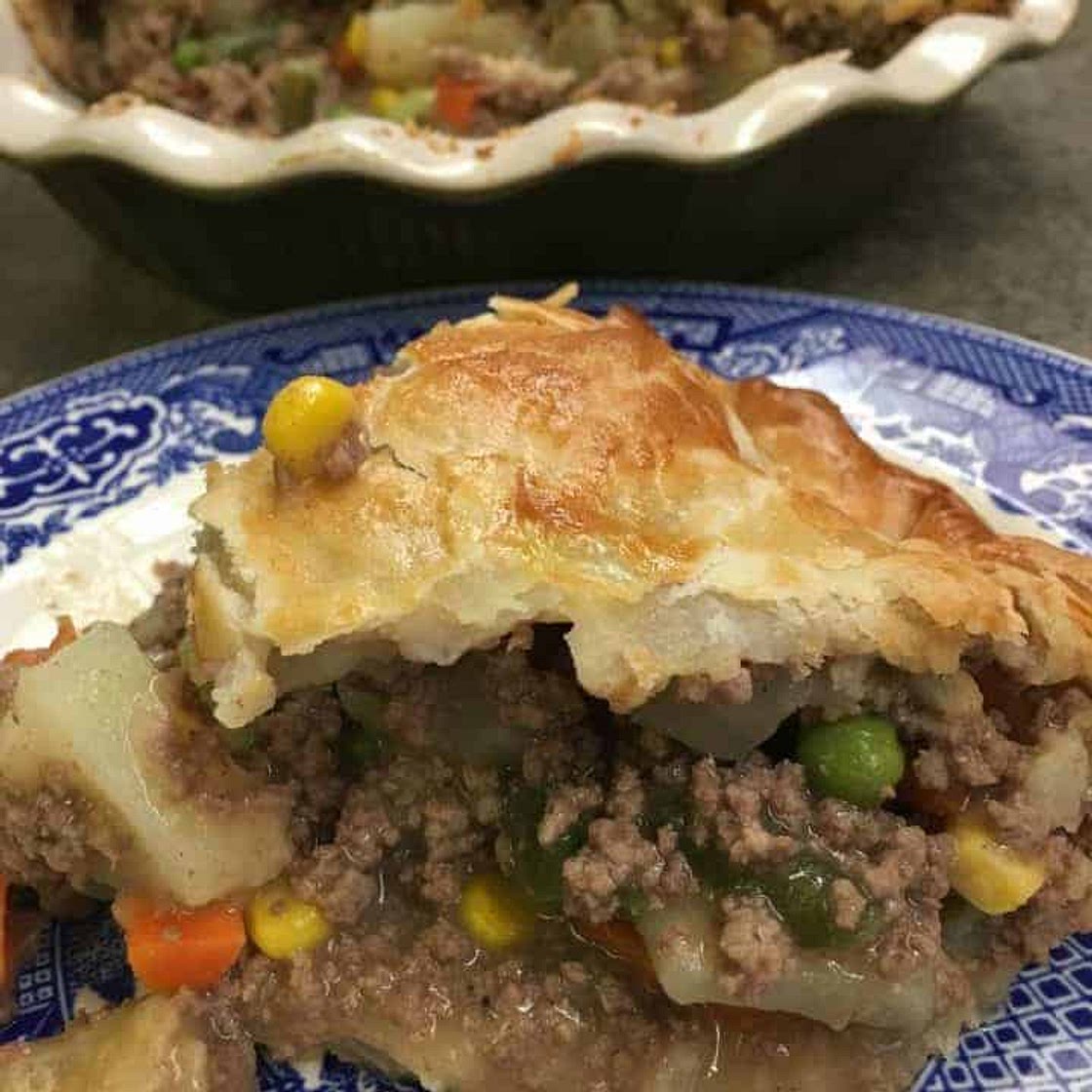 Easy Ground Beef Pot Pie Recipe