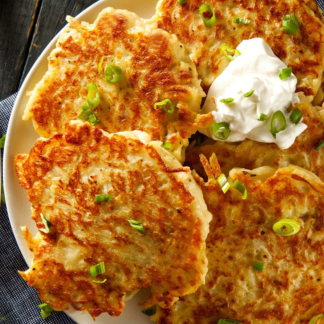 Oven-Fried Potato Latkes