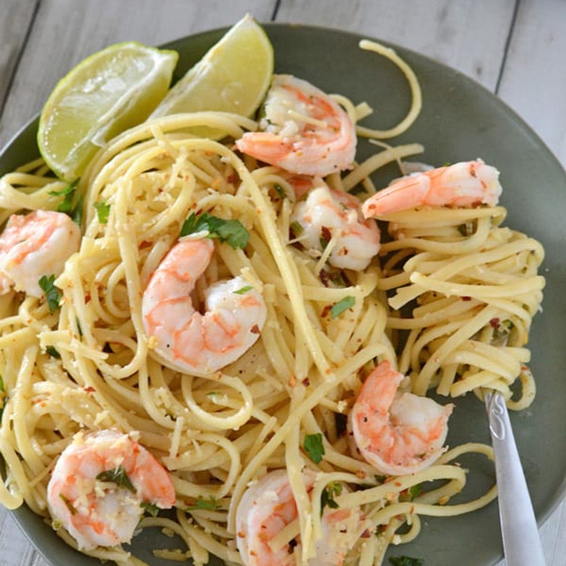 No Wine! Easy Shrimp Scampi Recipe