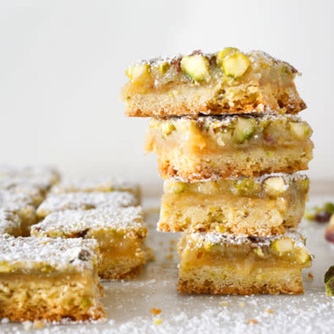 Pistachio Lemon Bars