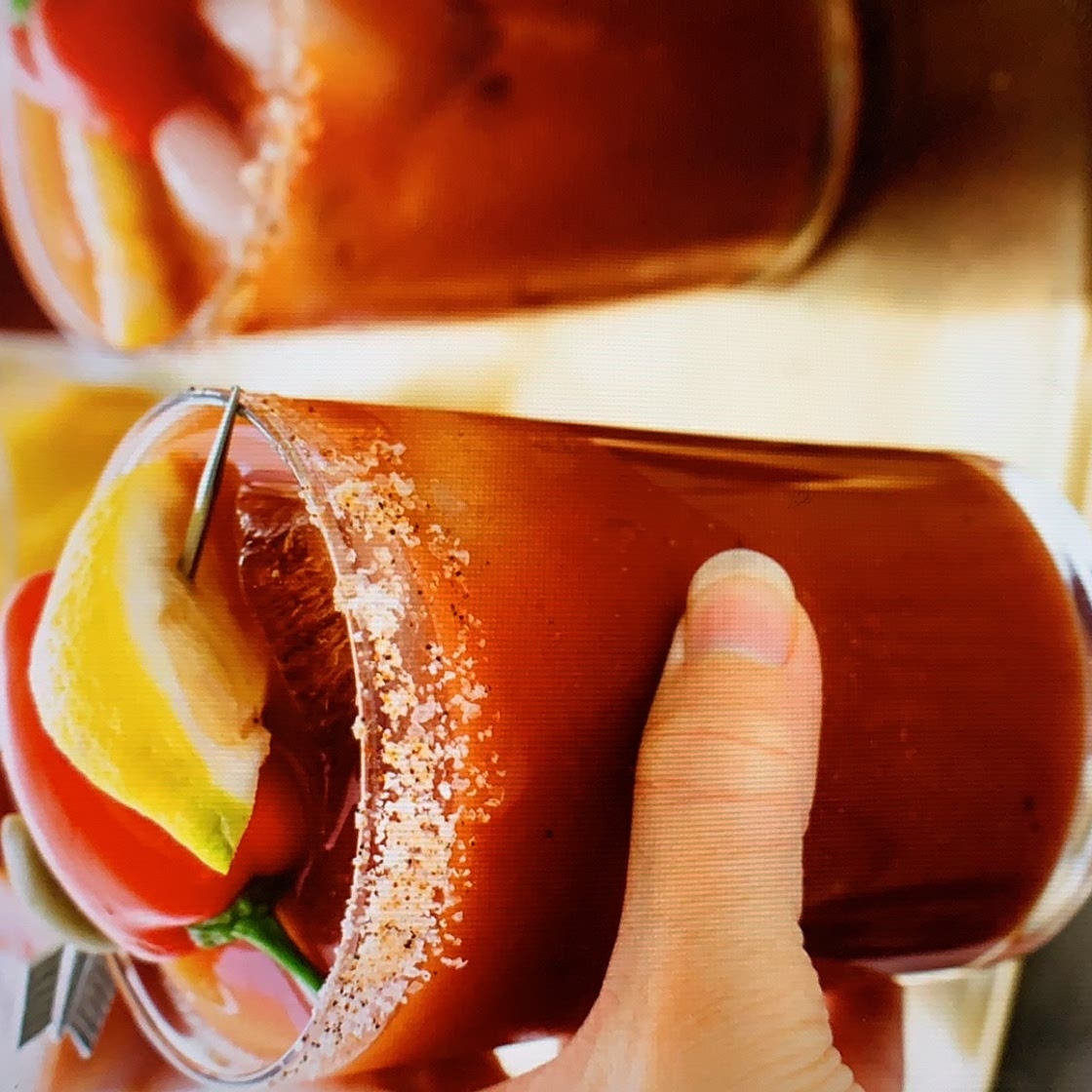 Mulled bloody mary