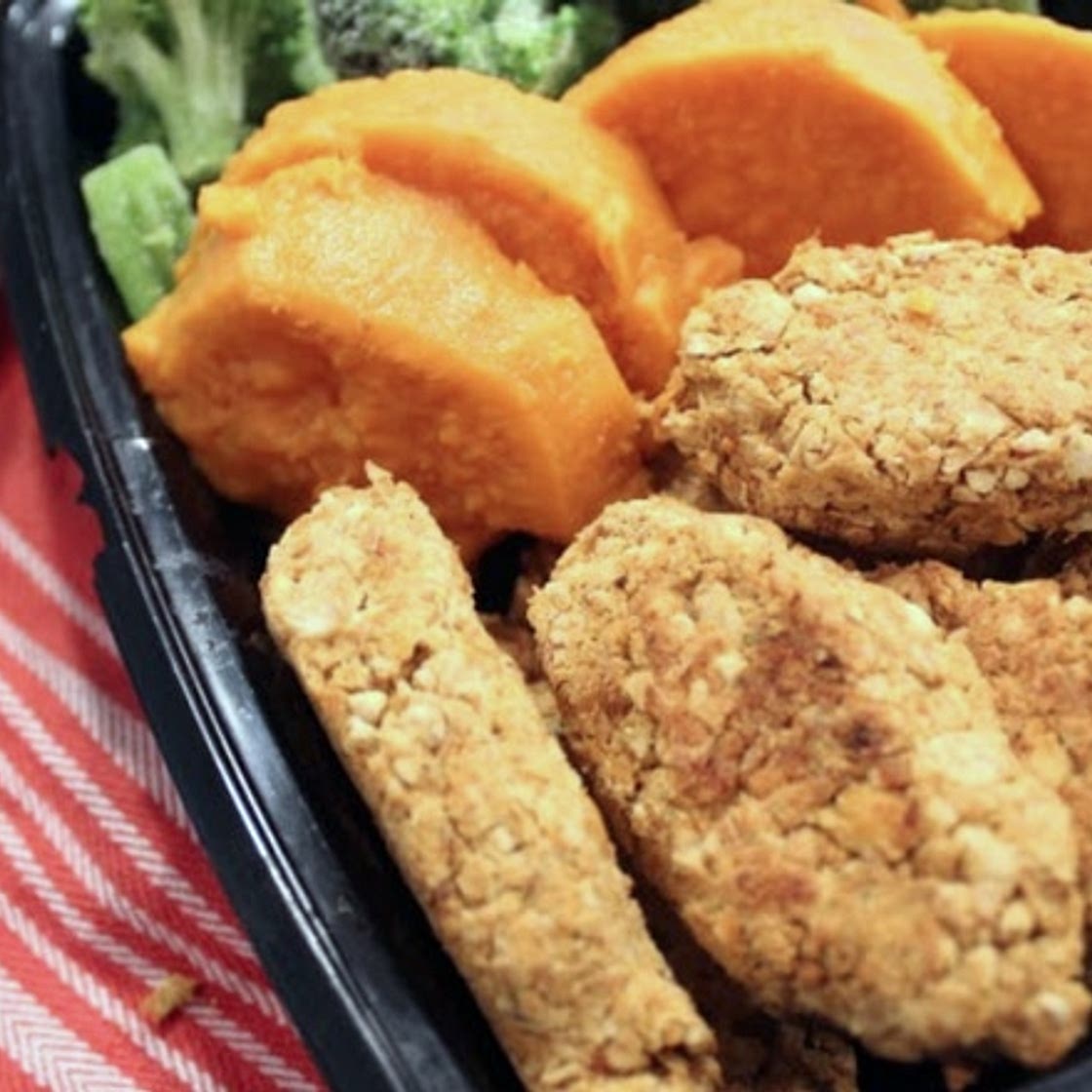 Chickpea Tenders With Flaxseeds