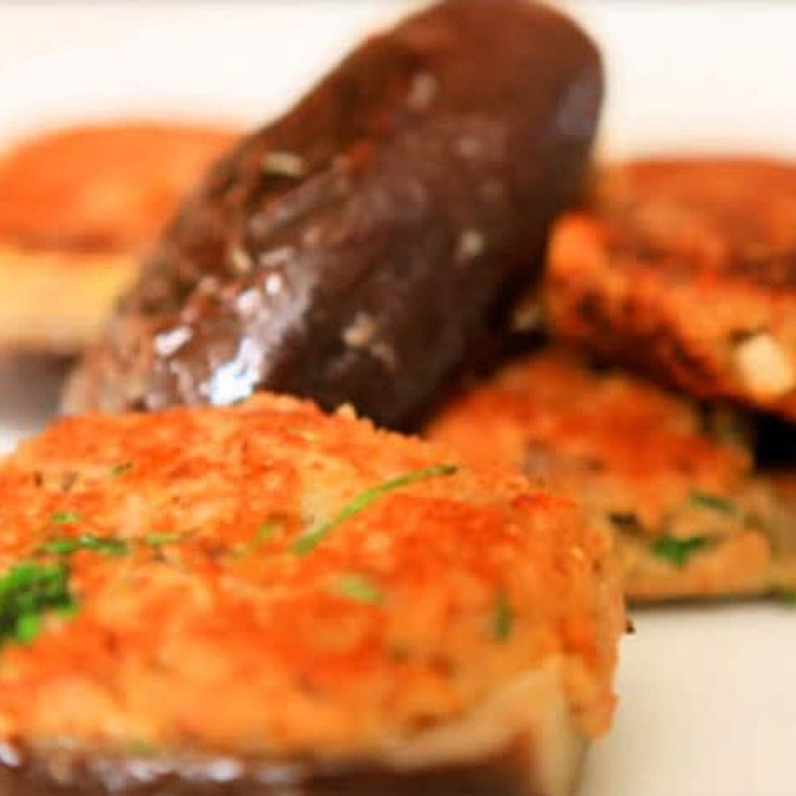 Stuffed eggplant (melanzane ripiene)