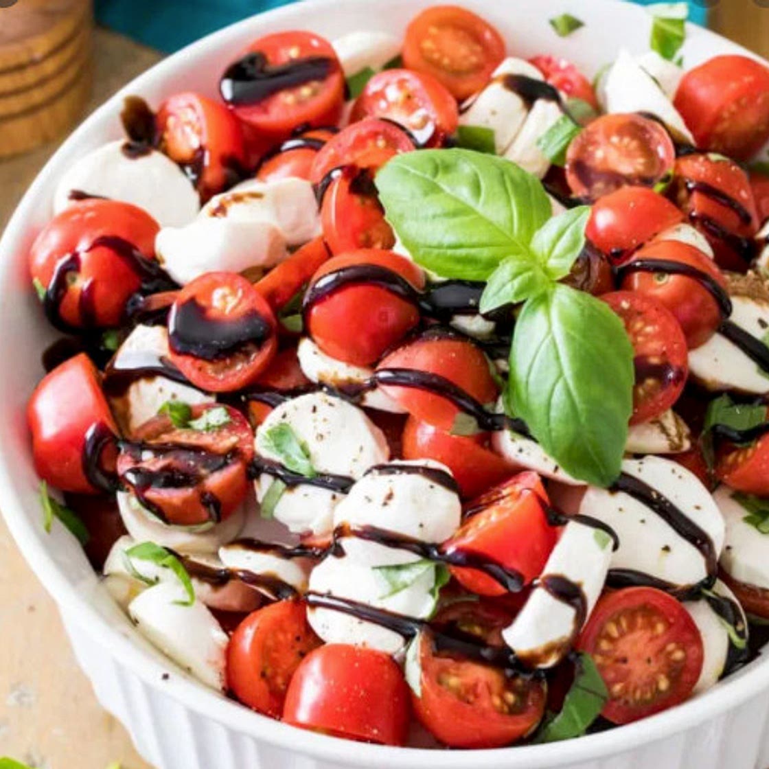 Easy Caprese style salad