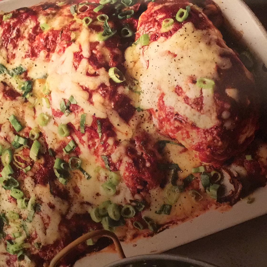 chicken enchilada bake 