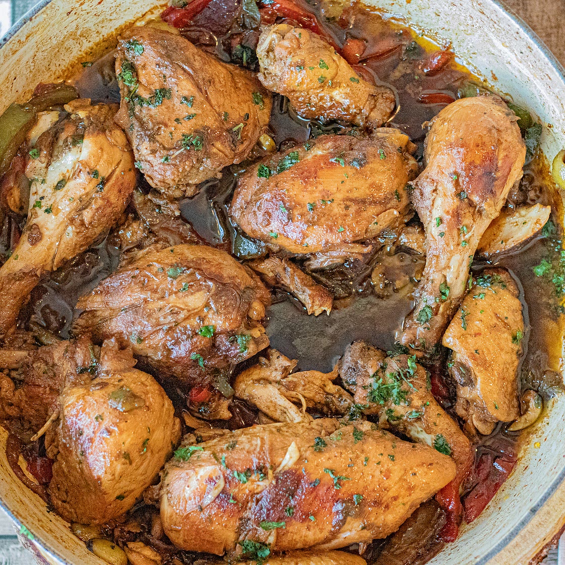 Dominican Stewed Chicken (Pollo Guisado)