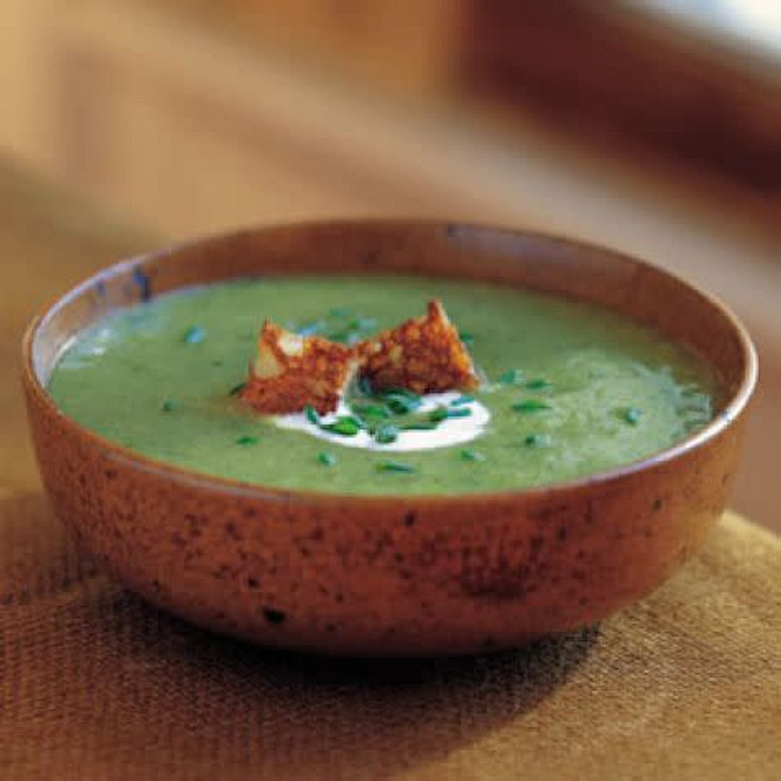 Broccoli + Leek Soup