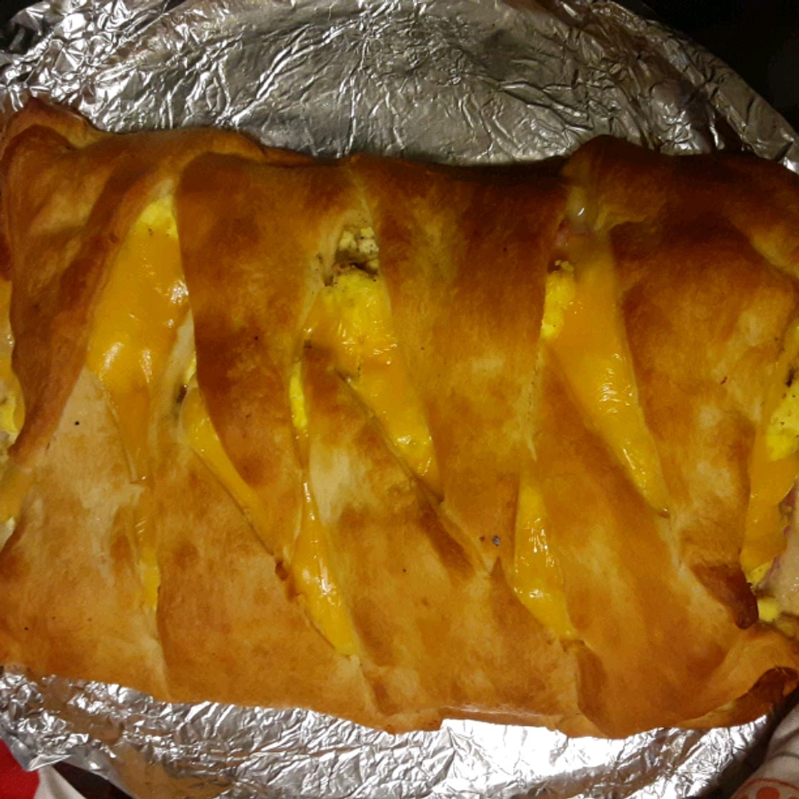 Ham Breakfast Braid