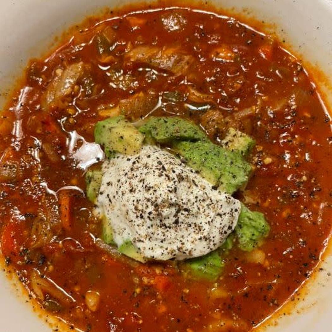 Chicken (No Tortilla) Soup