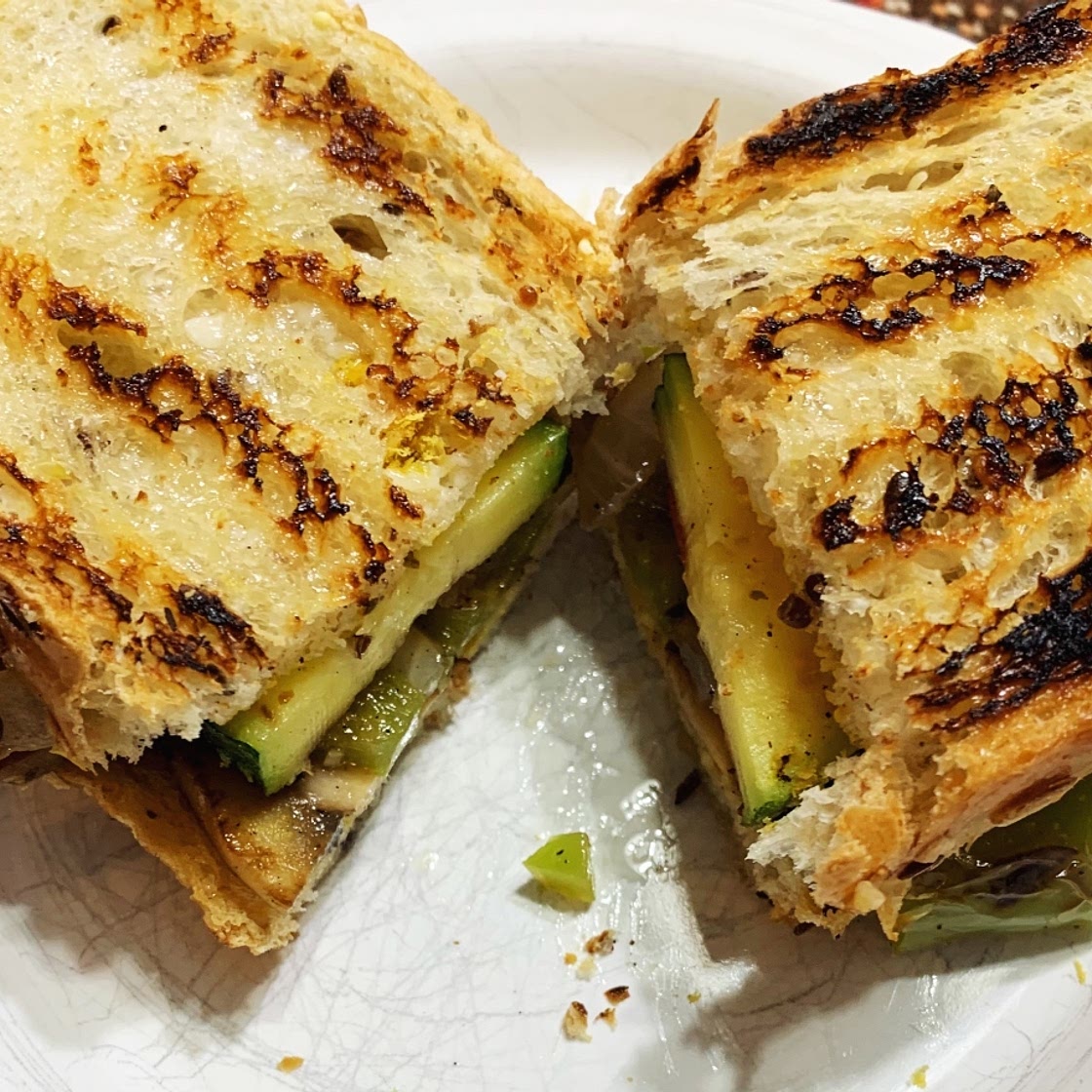 Grilled Veggie Sandwiches 