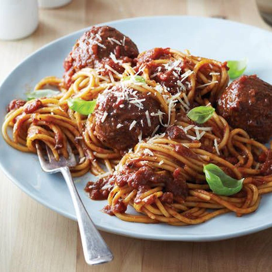 The Best Spaghetti & Meatballs
