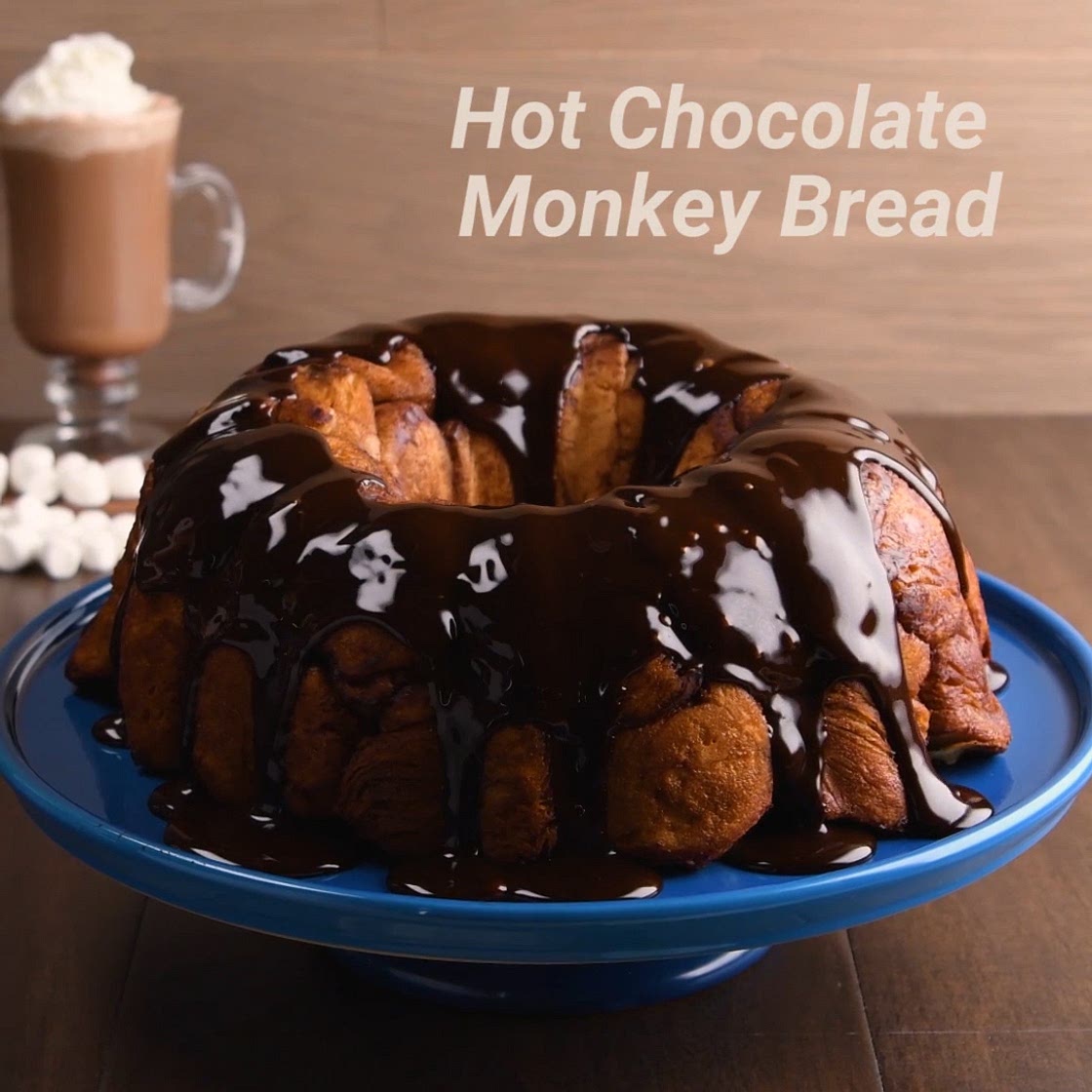 Hot Cocoa Monkey Bread