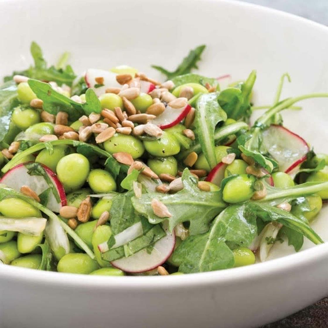 edamame arugula salad 