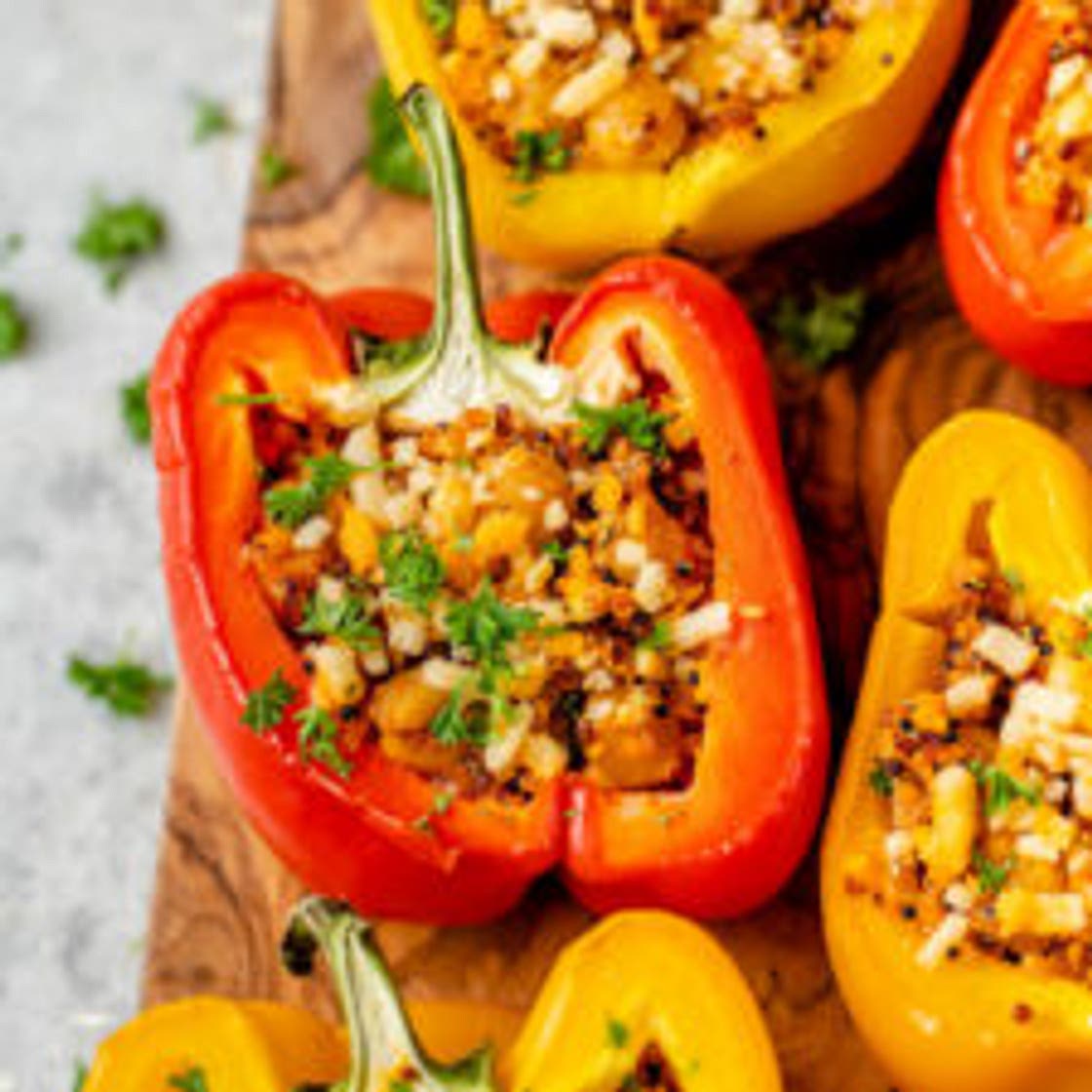 5-Ingredient Stuffed Peppers (Gluten-Free)