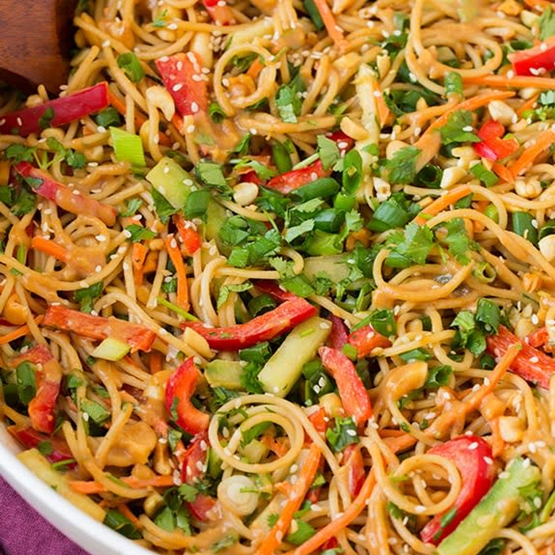 Spicy Thai Peanut Noodles