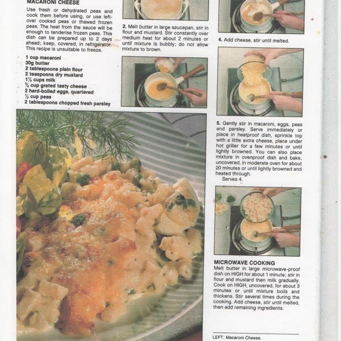 Macaroni cheese