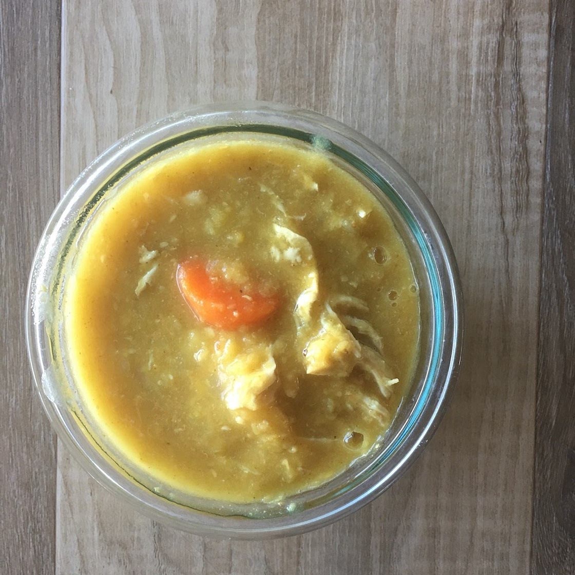 Instant Pot Curry Chicken Lentil Soup
