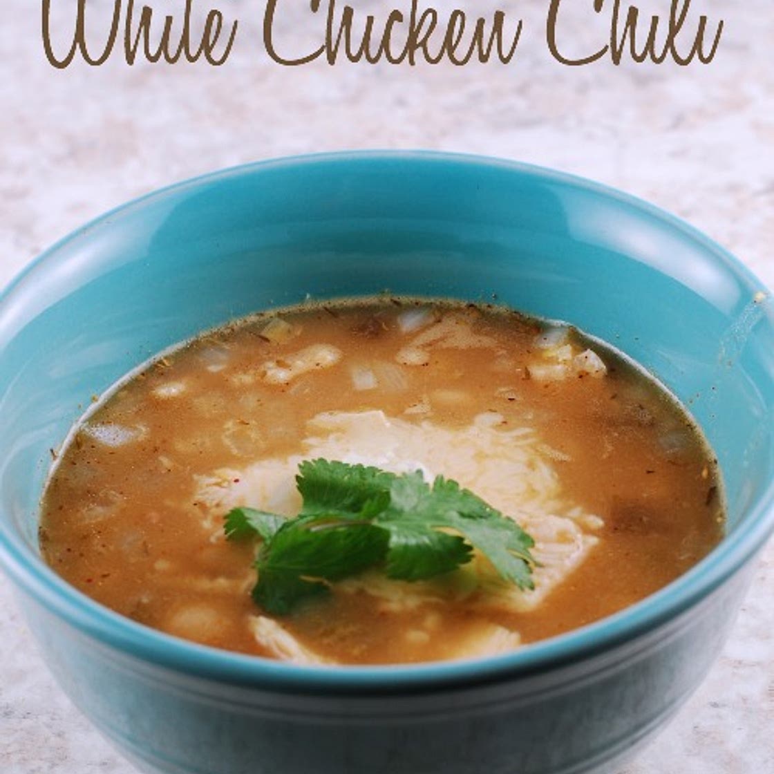 Quick chicken chili  