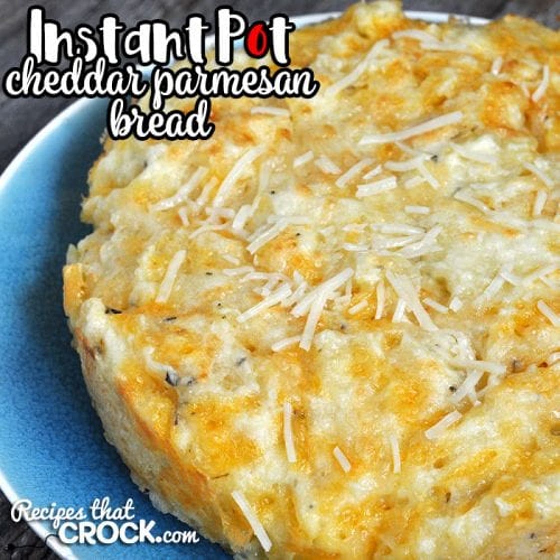 Instant Pot Cheddar Parmesan Bread