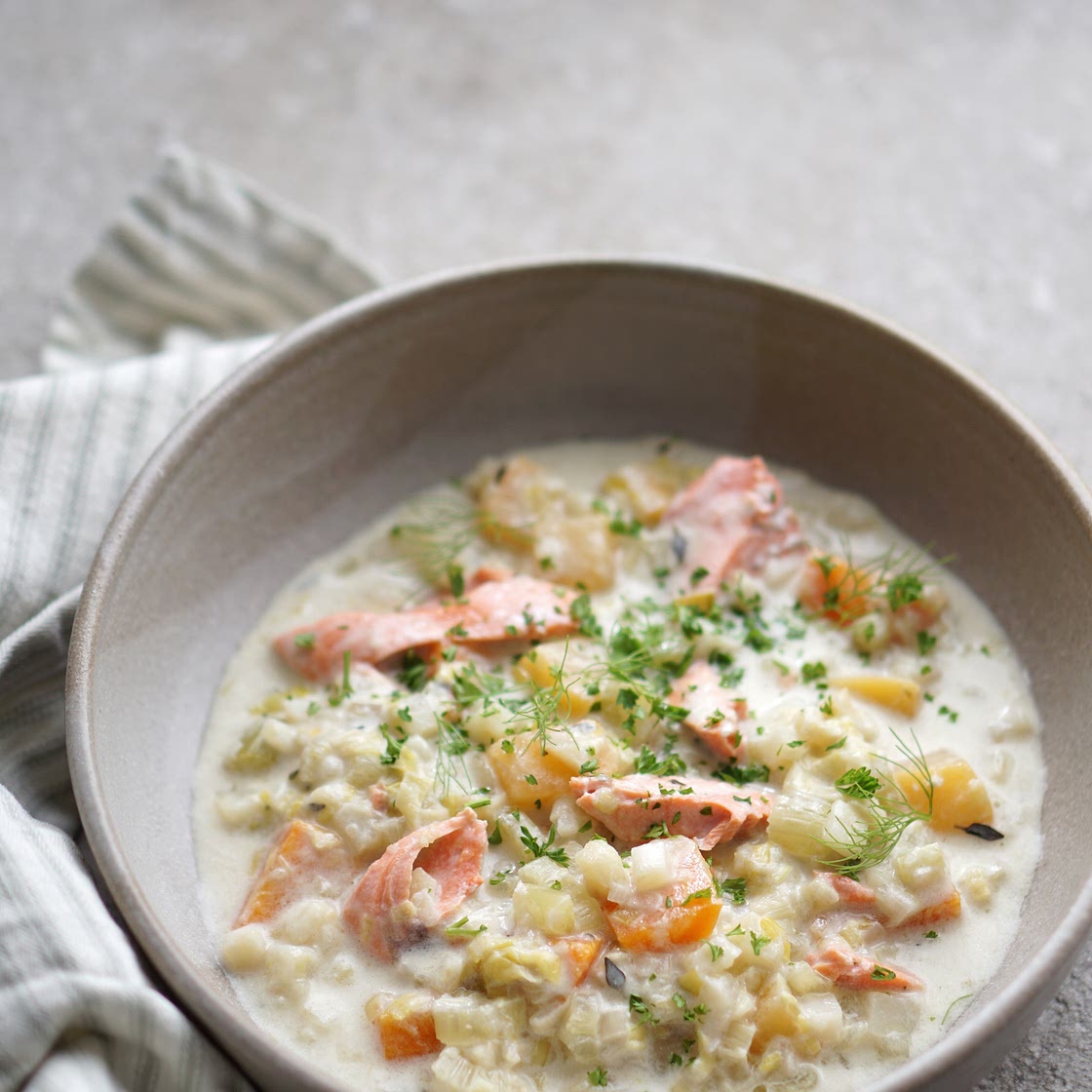 Hearty Salmon Chowder