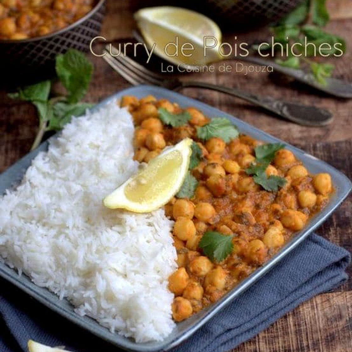Curry de pois chiches, channa massala