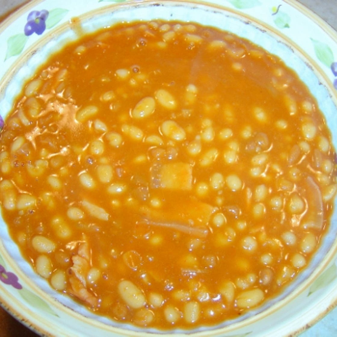 Vegetarian "Pork" and Beans