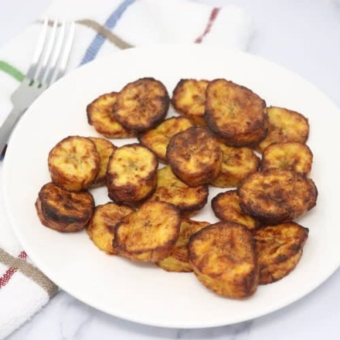 Air-fryer sweet plantains 