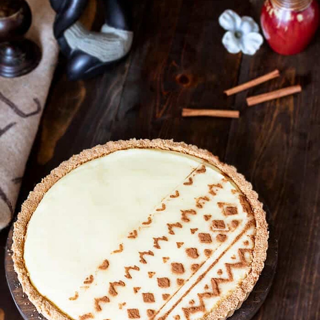South African No-Bake Milk Tart - Melktert
