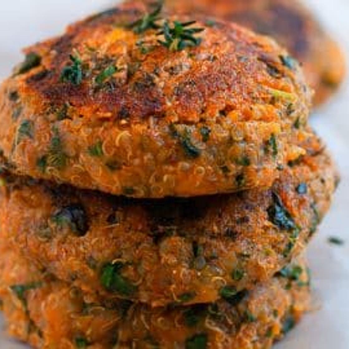 Quinoa and Sweet Potato Patties
