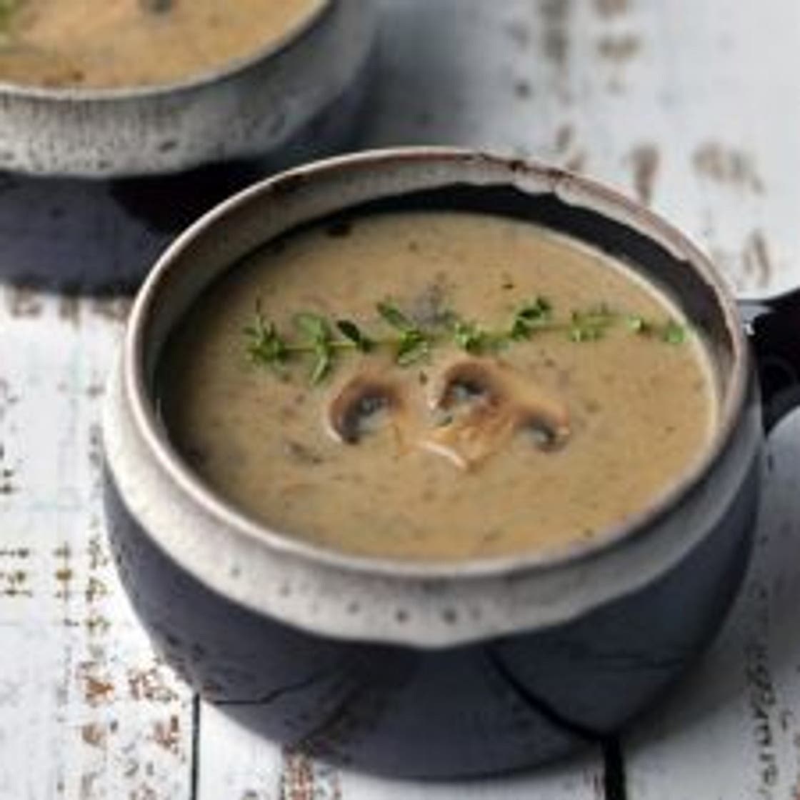 Instant Pot Cream of Mushroom Soup (Paleo, Whole30, Dairy-Free)