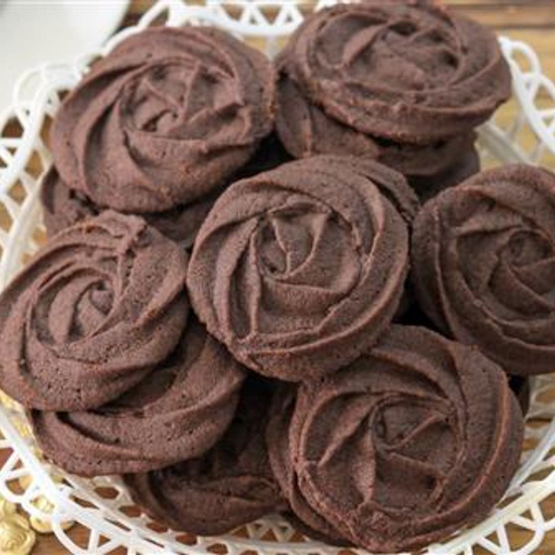 Chocolate Butter Cookies Recipe