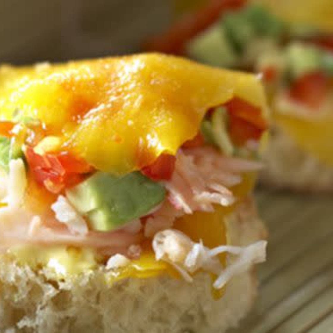 Bouchées de mangue au crabe