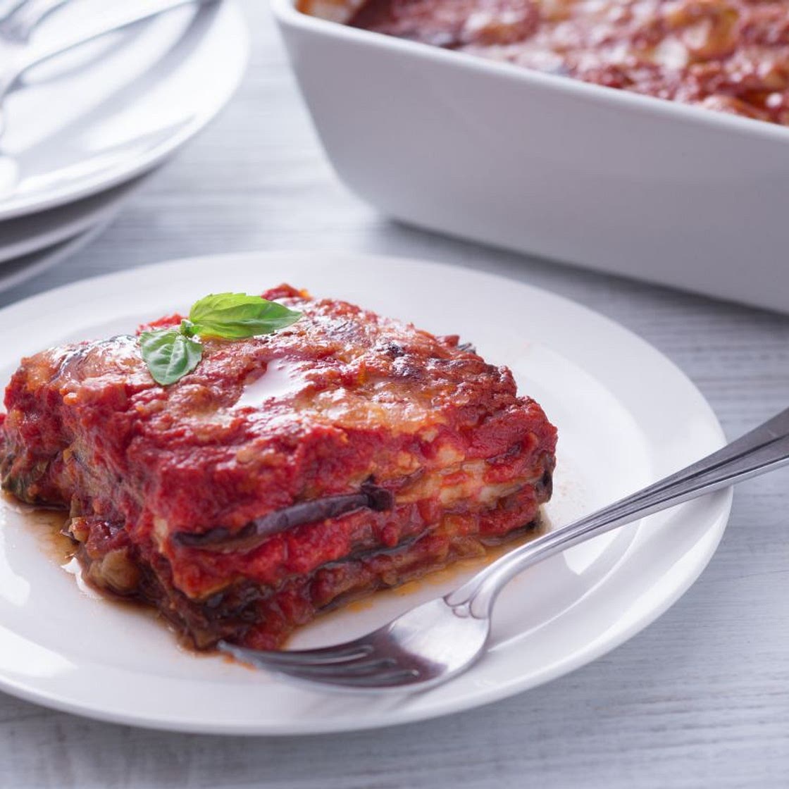 Parmigiana (Eggplant parmesan)