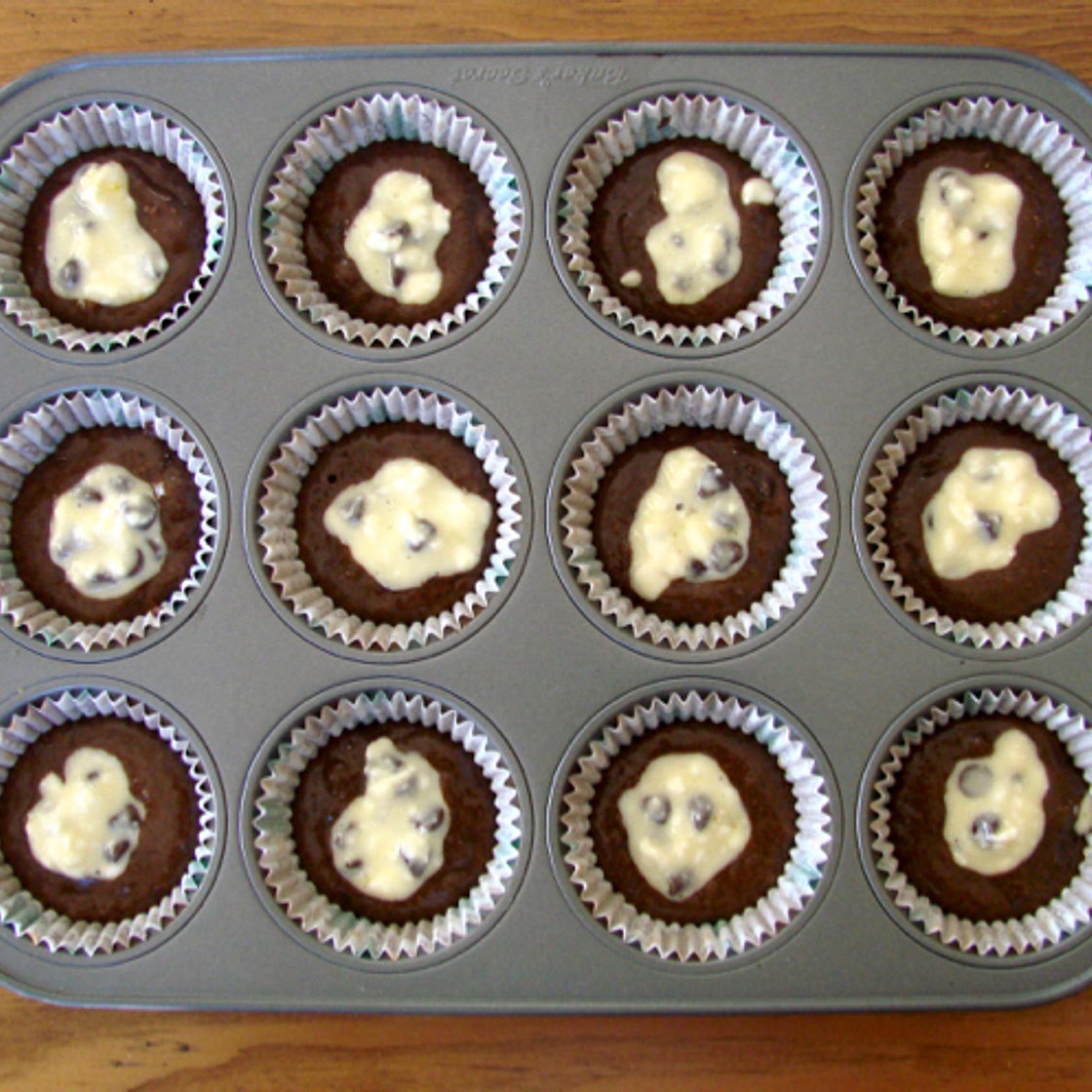Chocolate Chip Cream Cheese Cupcakes Recipe