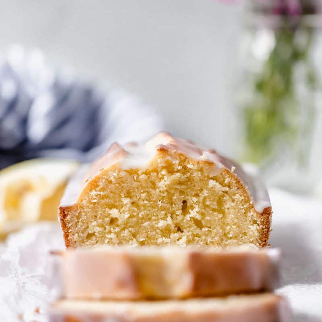 Lemon Cornmeal Pound Cake
