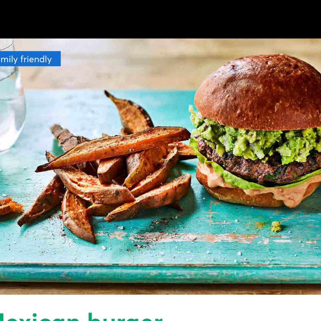Mexican burger 