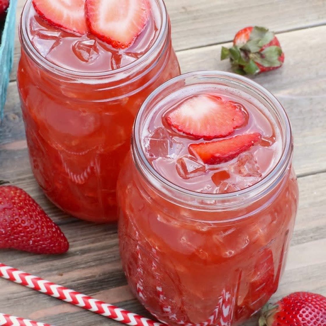 Strawberry Twisted Sweet Tea 