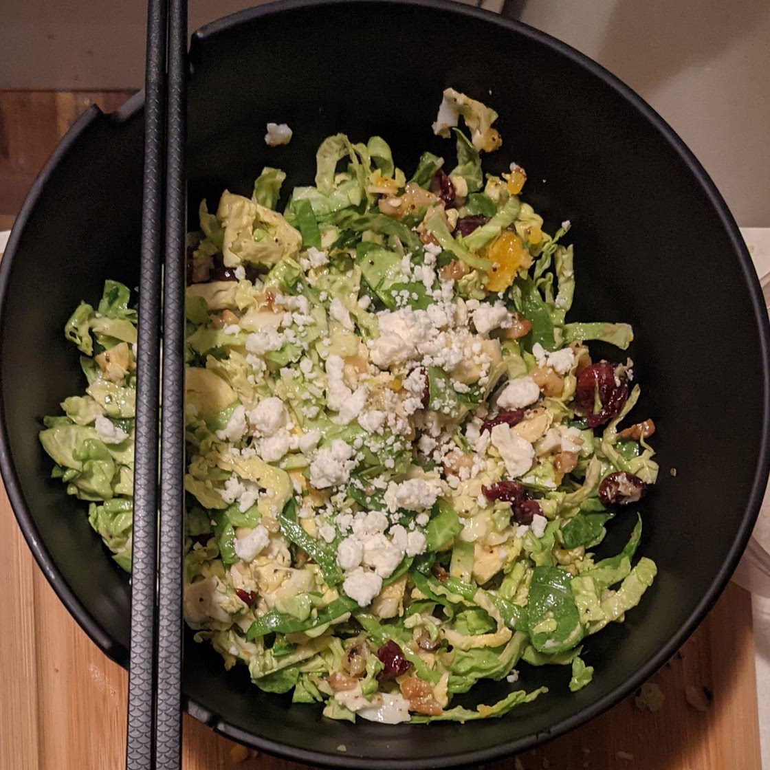 Jim's Brussel Salad