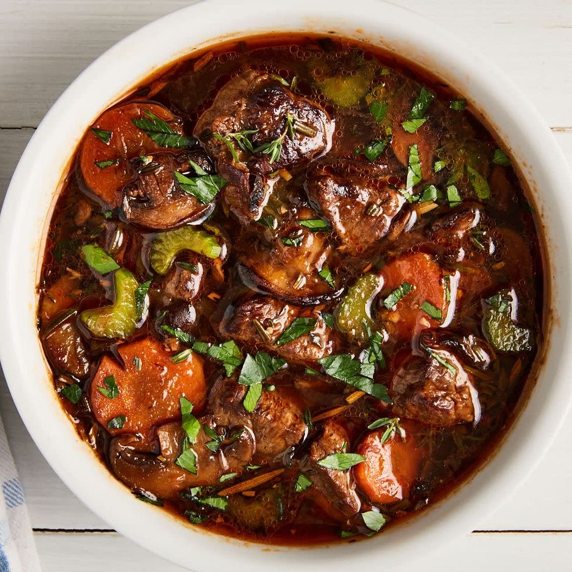 Keto beef stew 