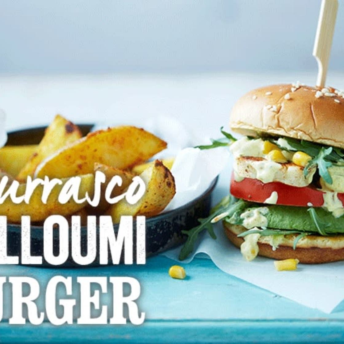 Churrasco Halloumi Burgers