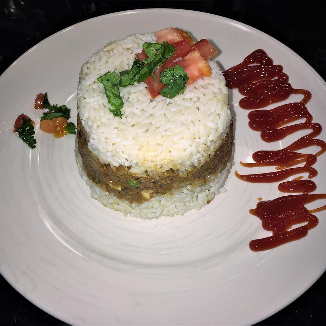 Arroz Tapado (Rice-On-Top)