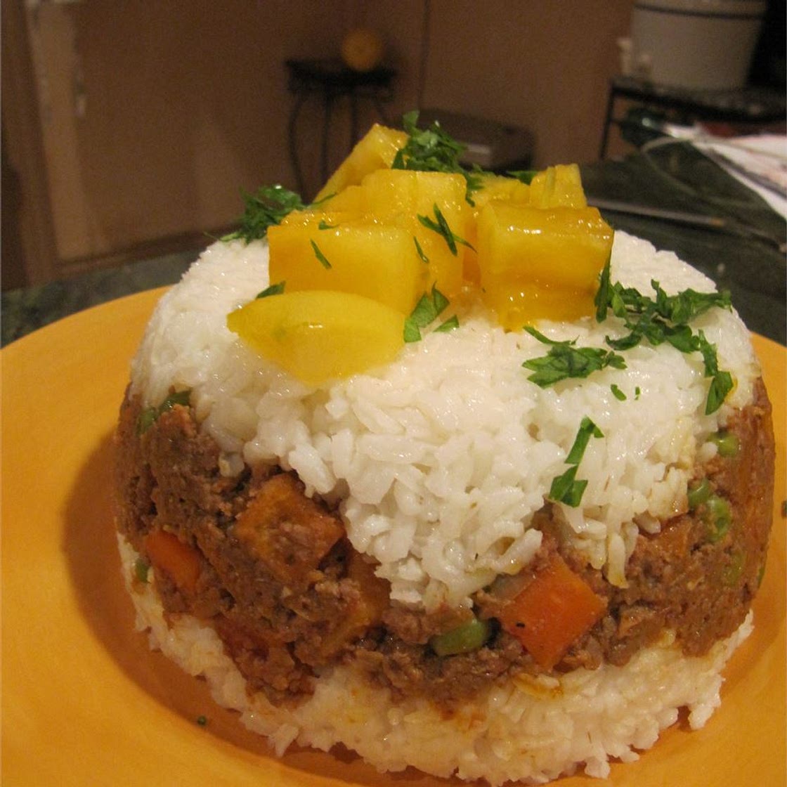Arroz Tapado (Rice-On-Top)