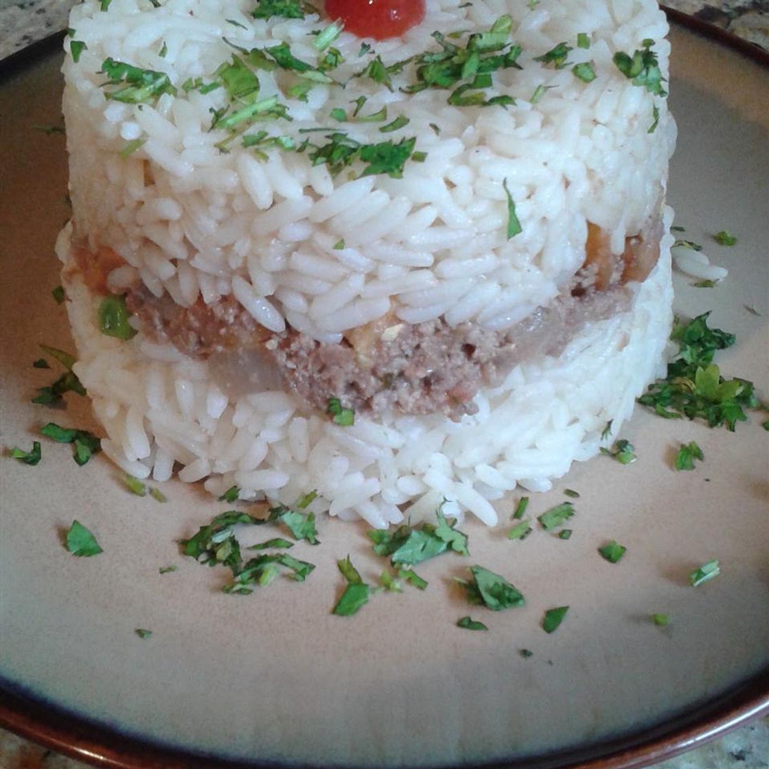 Arroz Tapado (Rice-On-Top)