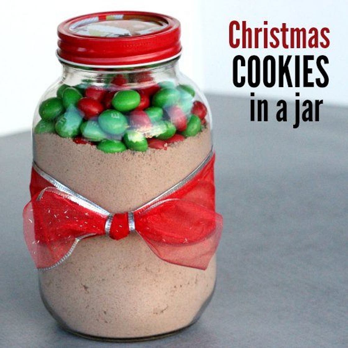 Christmas Cookies in a Jar Recipe - Christmas Cookies in a J  ar