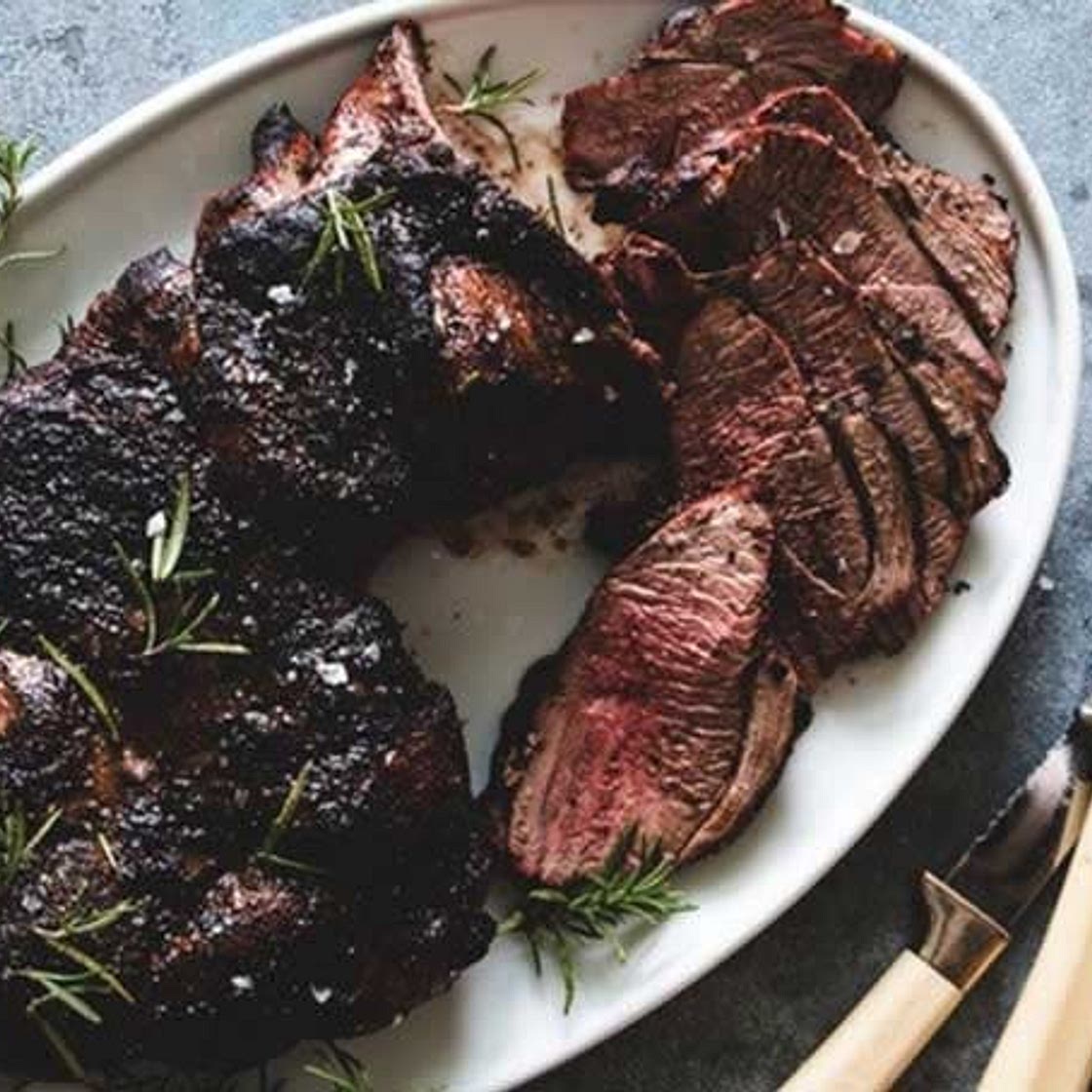 Butterflied Leg of Lamb (Grilled)