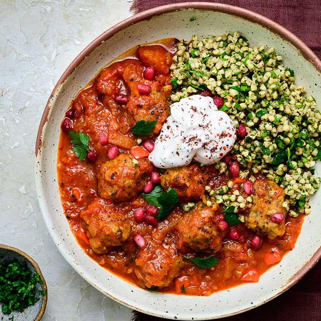 Vegan Moroccan Meatballs