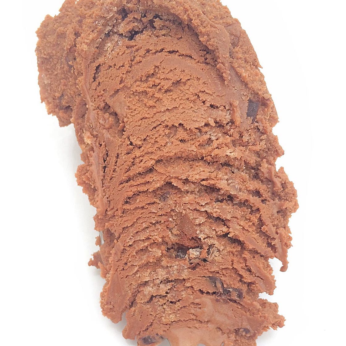 Triple chocolate frozen yogurt