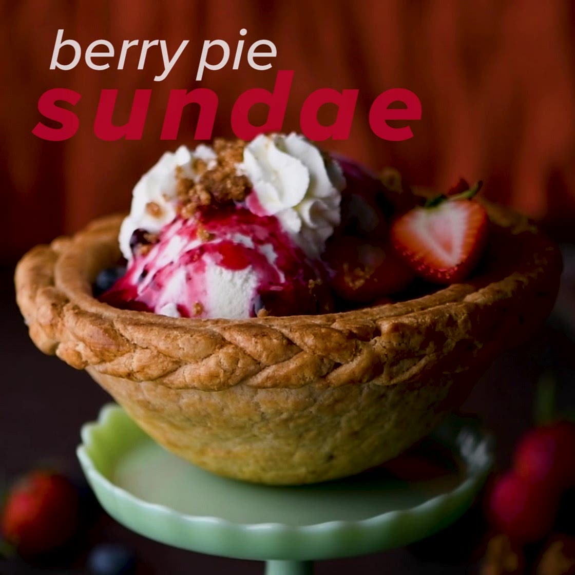 Berry Pie Sundae