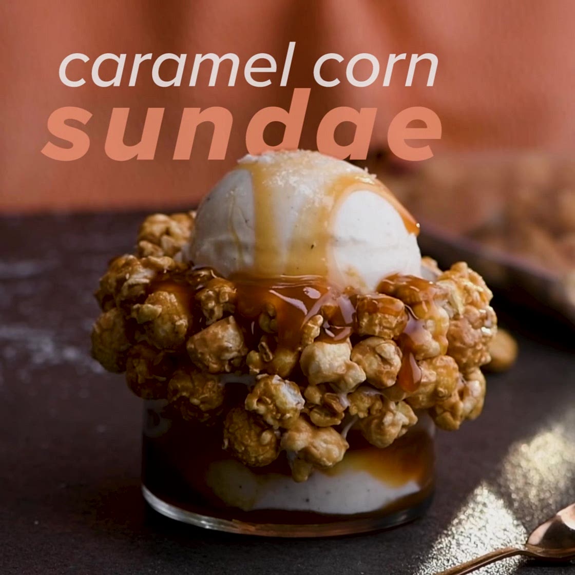 Caramel Corn Sundae